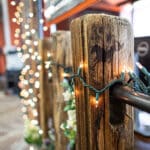 Workhorse Logo on Wooden Post