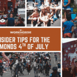 "5 Insider Tips for the Edmonds 4th of July" with collage from parade