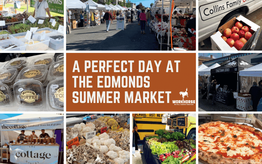 A Perfect Day at the Edmonds Summer Market