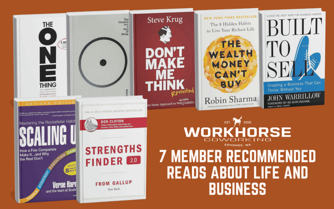 7 Member Recommended Reads about Life and Business