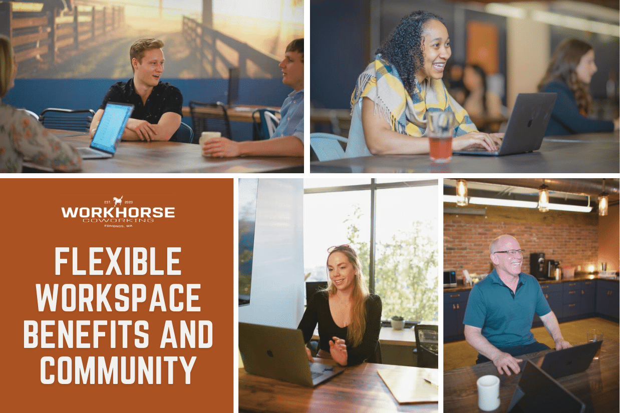 Collage of working people at Workhorse