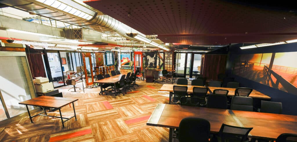 Workhorse Coworking hot desk space