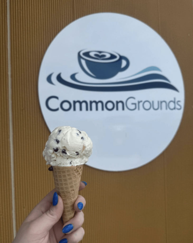 Gelato from Common Grounds