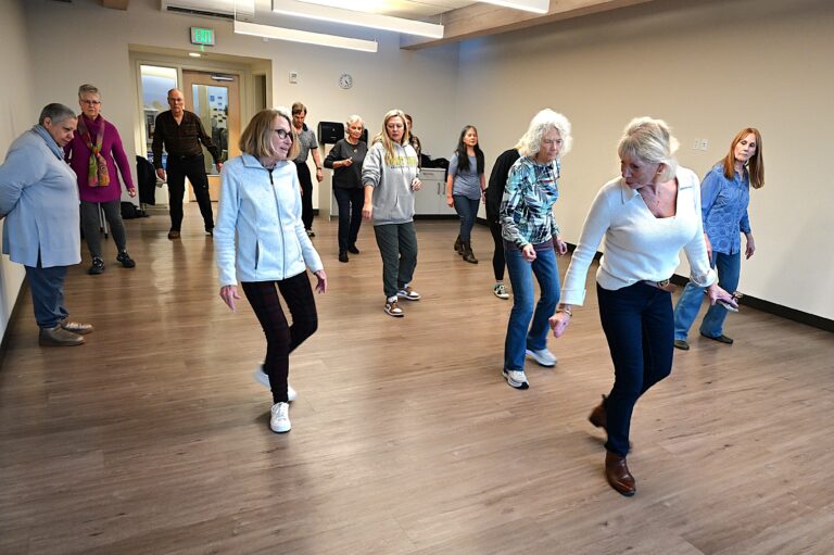 Line Dancing at Edmonds Waterfront Center