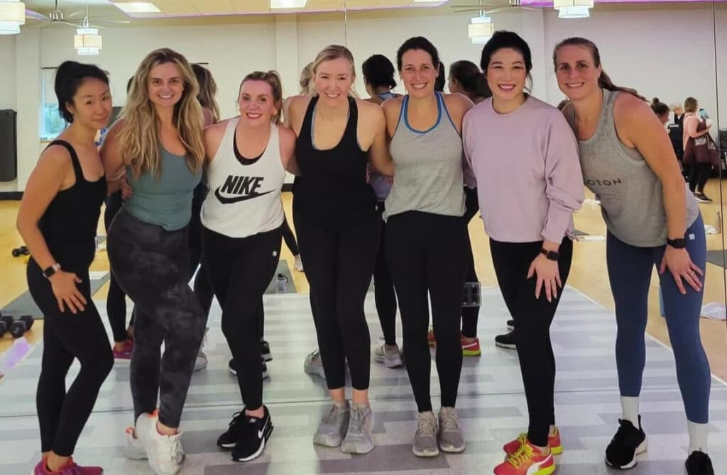 Class at Harbor Square Athletic Club