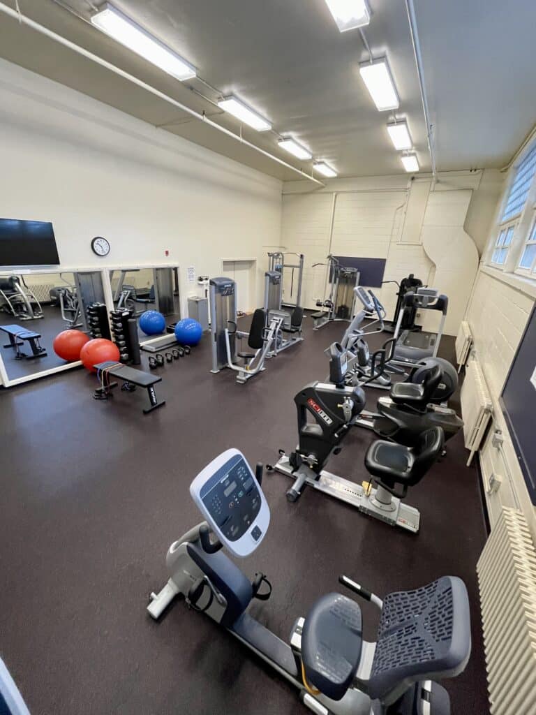 Fitness Room at Frances Anderson Center